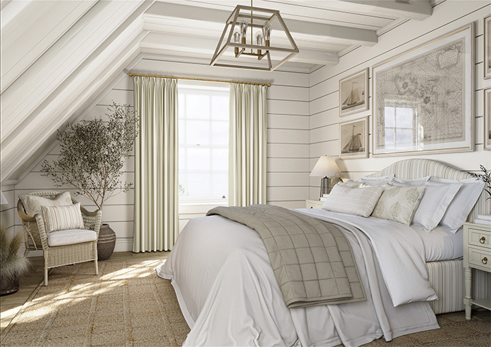 The British Stripe Co. Henry, Dover No.1 - Made to Measure Curtains - Image 7